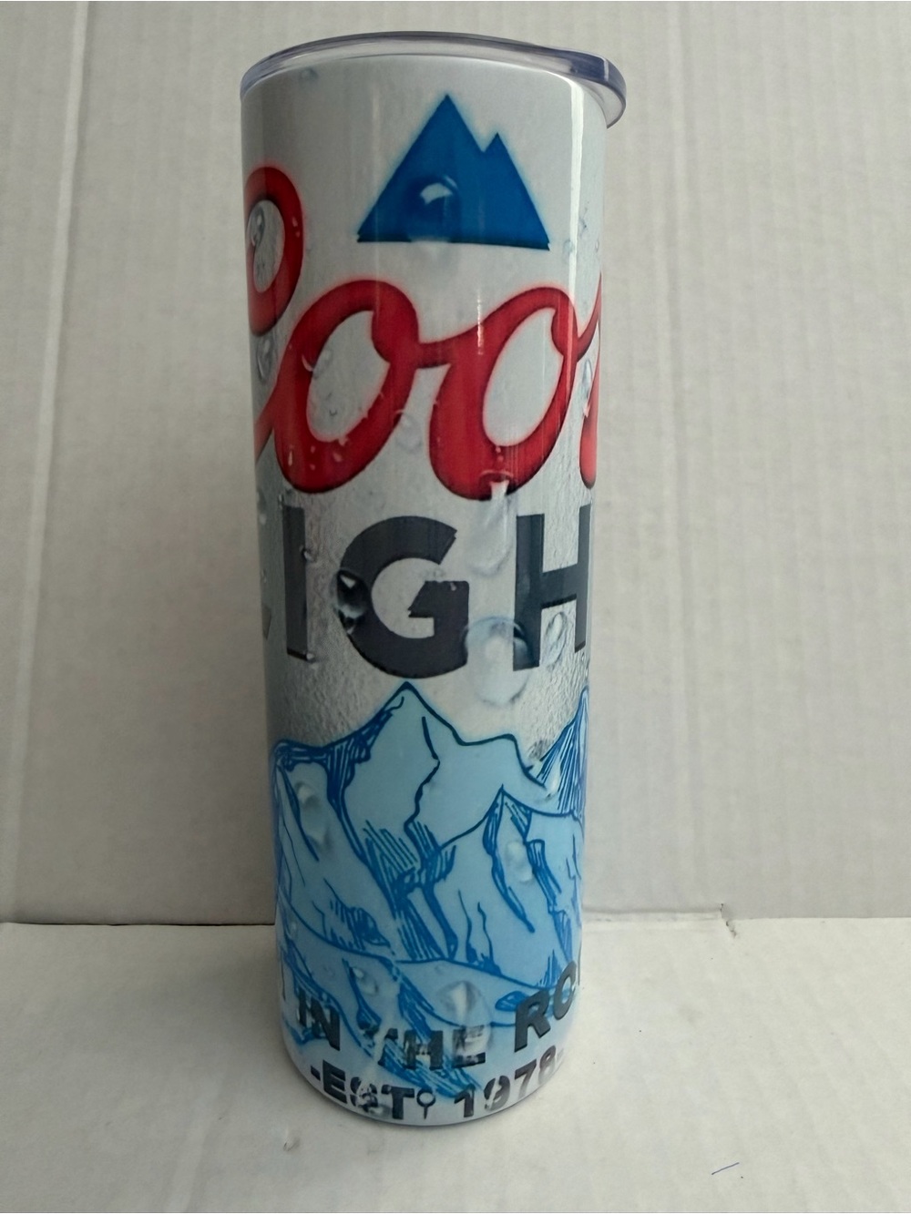 Coors Light Stainless Steel Travel Tumbler